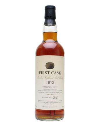Macallan 1973 20年 Sherry Cask First Cask