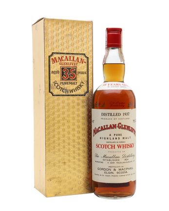 Macallan Glenlivet 1937 35年 Sherry Cask Gordon & Macphail