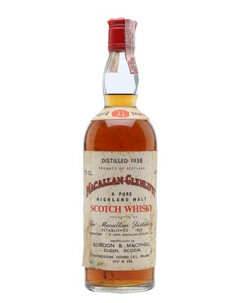 Macallan Glenlivet 1938 31年 Sherry Cask G M Gordon & Macphail