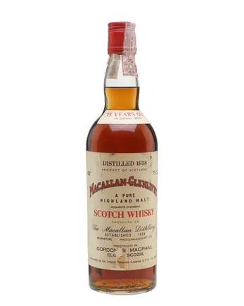 Macallan Glenlivet 1938 35年 Sherry Cask G M Gordon & Macphail