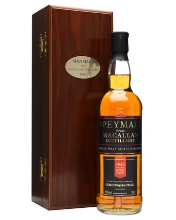 Macallan 1940 50年 Sherry Cask Gordon & Macphail