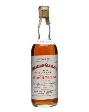 Macallan 1952 25年 Gordon & Macphail