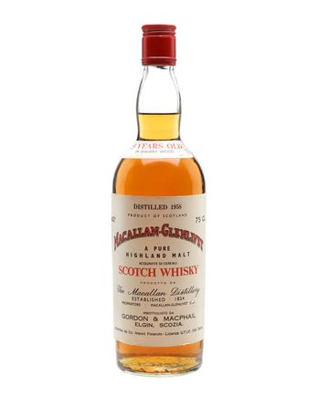 Macallan-Glenlivet 1958 15年 Sherry Cask Bottled 1970s Gordon & Macphail