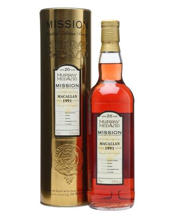 Macallan 1991 20年 Murray McDavid Mission