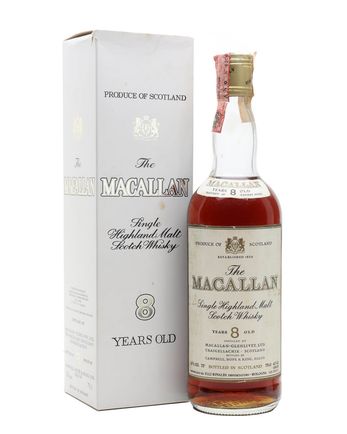Macallan 8年 Bottled 1980's