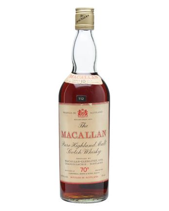 Macallan 10年 Bottled 1960s Campbell Hope King