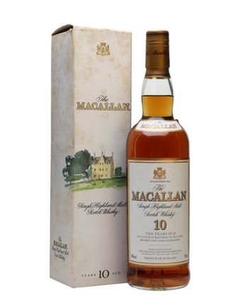 Macallan 10年 Sherry Bottled 1980s