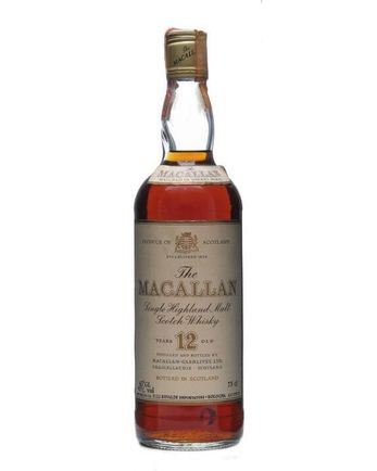 Macallan 12年 Bottled 1980s