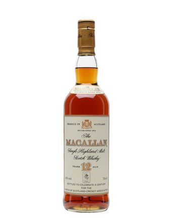 Macallan 12年 North of Scotland Cricket Association