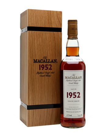 Macallan 1952 49年 Fine Rare #1250