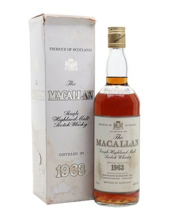 Macallan 1963 17年 Bottled 1970's