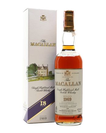 Macallan 1969 18年 Vintage Label