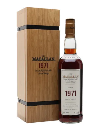 Macallan 1971 30年 Fine Rare #4280
