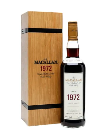 Macallan 1972 29年 Fine Rare #4041