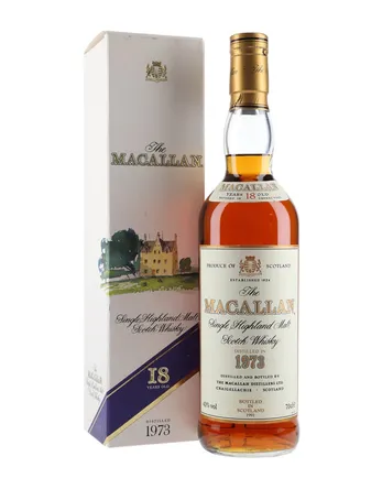 Macallan 1973 18年 Vintage Label