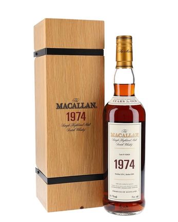 Macallan 1974 30年 Fine Rare