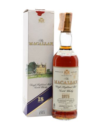 Macallan 1975 18年 Vintage Label