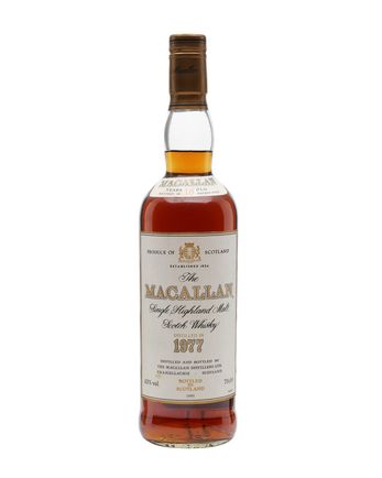 Macallan 1977 18年 Vintage Label