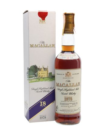 Macallan 1978 18年 Vintage Label
