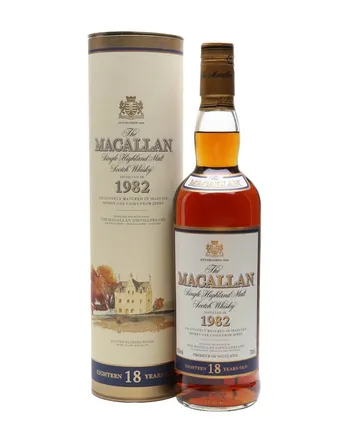 Macallan 1982 18年 Vintage Label