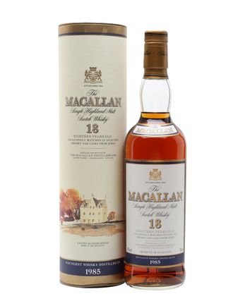 Macallan 1985 18年 Vintage Label