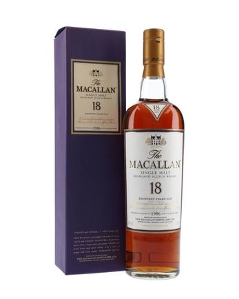 Macallan 1986 18年 Sherry Oak