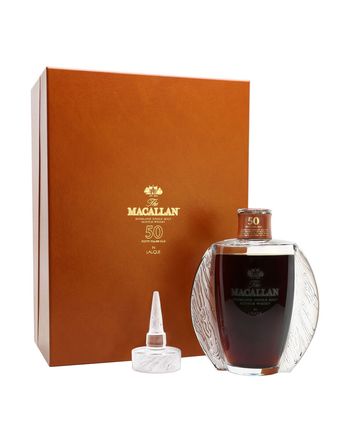 Macallan 50年 Lalique Crystal