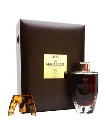 Macallan 55年 Lalique Crystal Decanter