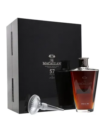 Macallan 57年 Lalique Crystal 75cl