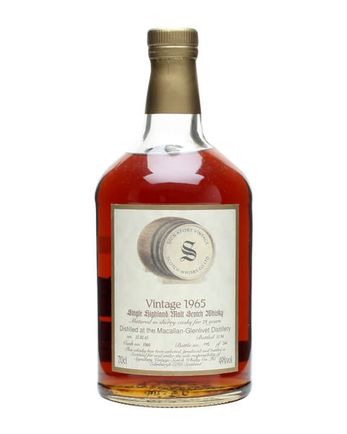 Macallan Glenlivet 1965 29年 Sherry Cask Signatory cask #1060