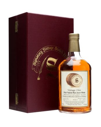 Macallan Glenlivet 1966 30年 Signatory