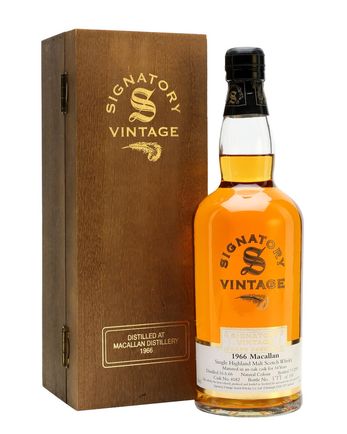 Macallan 1966 34年 Cask #4182 Signatory