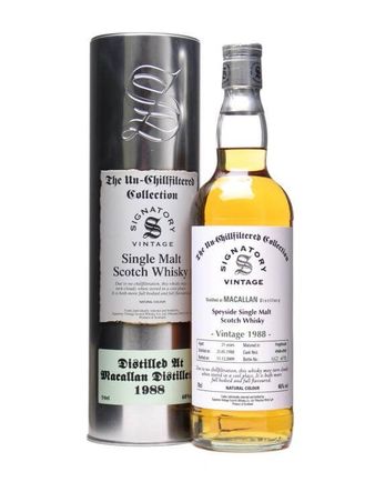 Macallan 1988 21年 Signatory