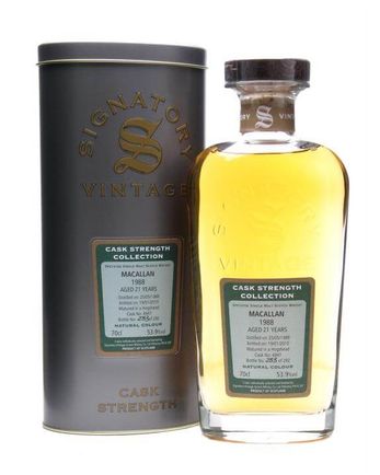 Macallan 1988 21年 Cask #4947 Signatory