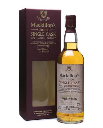 Millburn 1981 25年 Sherry Wood Mackillop's