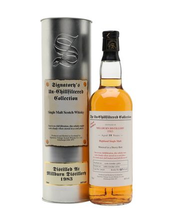 Millburn 1983 18年 Signatory
