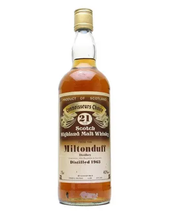 Miltonduff 1963 21年 Connoisseurs Choice Gordon & Macphail