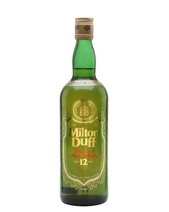 Miltonduff 12年 Screen Printed Label