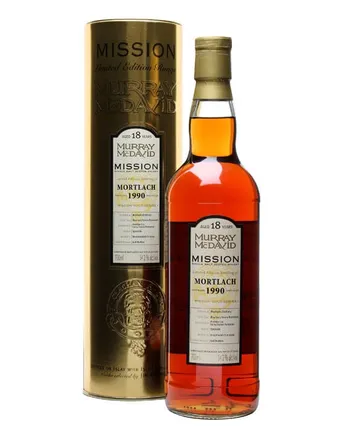 Mortlach 1990 18年 Leroy Vosne Roman e Finished Murray McDavid Mission