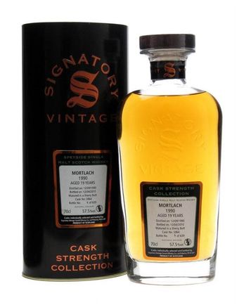 Mortlach 1990 19年 Sherry Butt #5964 Signatory Cask Strength Collection