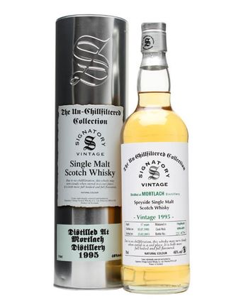 Mortlach 1995 17年 Casks #4090+1 Signatory Un-Chillfiltered Collection