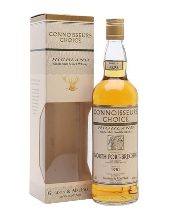 North Port Brechin 1981 Connoisseurs Choice Bottled 1998 Gordon & Macphail