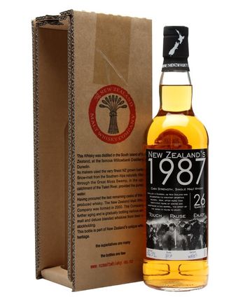 New Zealand's 1987 24年 Touch Pause Engage The New Zealand Malt Whisky Company Ltd