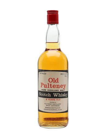 Old Pulteney 8年 Bottled 1970s Red Letters Gordon & Macphail