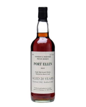 Port Ellen 1982 20年 Sherry Cask Anderson & Mortimer