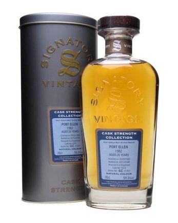 Port Ellen 1982 26年 Signatory Cask Strength Collection