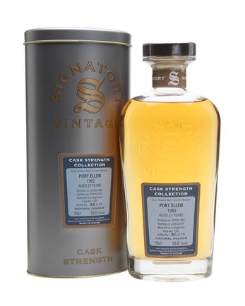Port Ellen 1982 27年 Signatory Cask Strength Collection