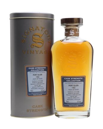 Port Ellen 1982 25年 Signatory Cask Strength Collection