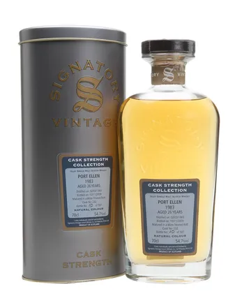Port Ellen 1983 26年 Wine Treated Butt Signatory