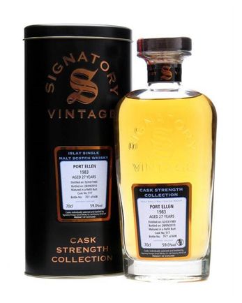 Port Ellen 1983 27年 Refill Butt #517 Signatory Cask Strength Collection